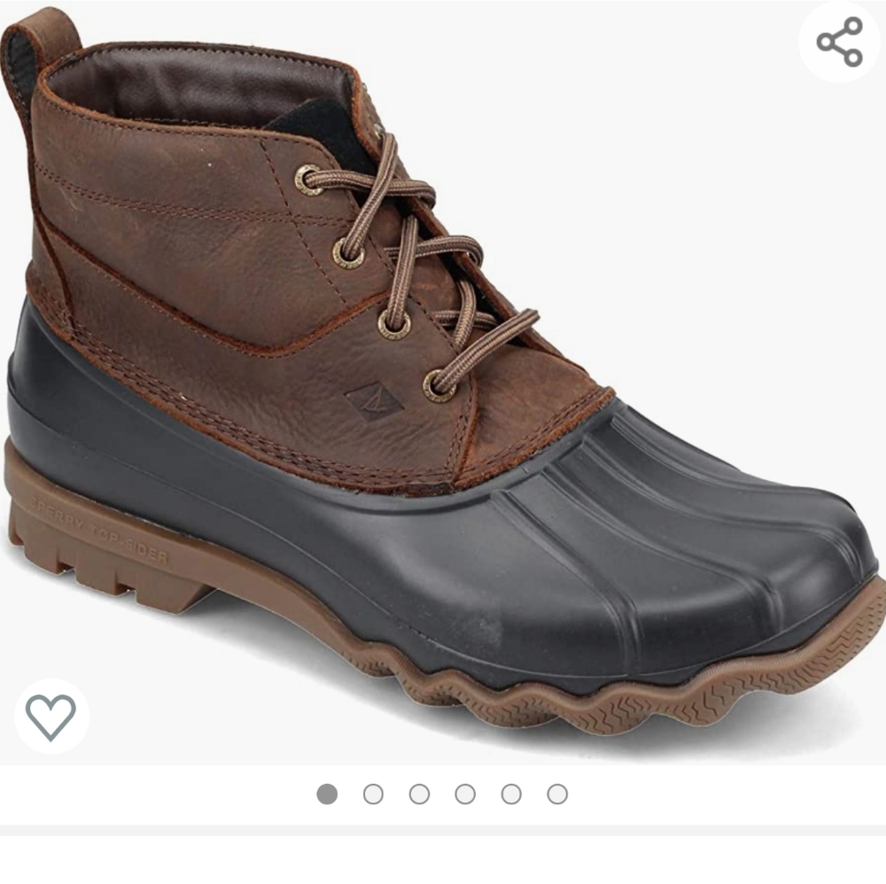 NWOT Sperry Men's Boots